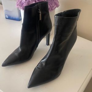 YSL boot heels